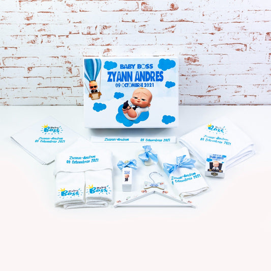 Set trusou botez Bebe Boss RoHandWork