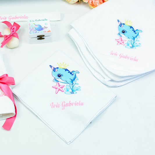 Set trusou botez Unicornul marilor RoHandWork