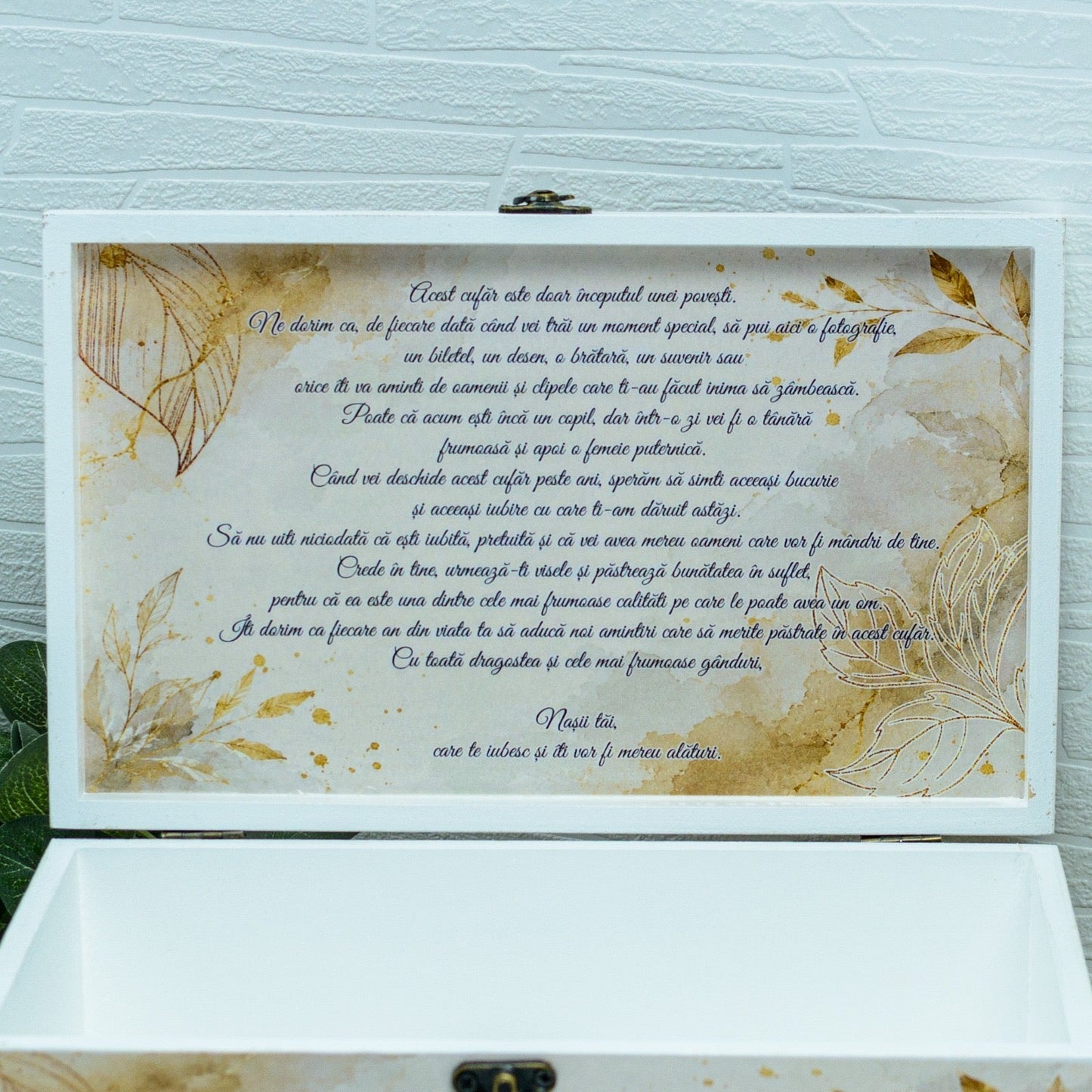 Cutie Amintiri personalizata medie RoHandWork