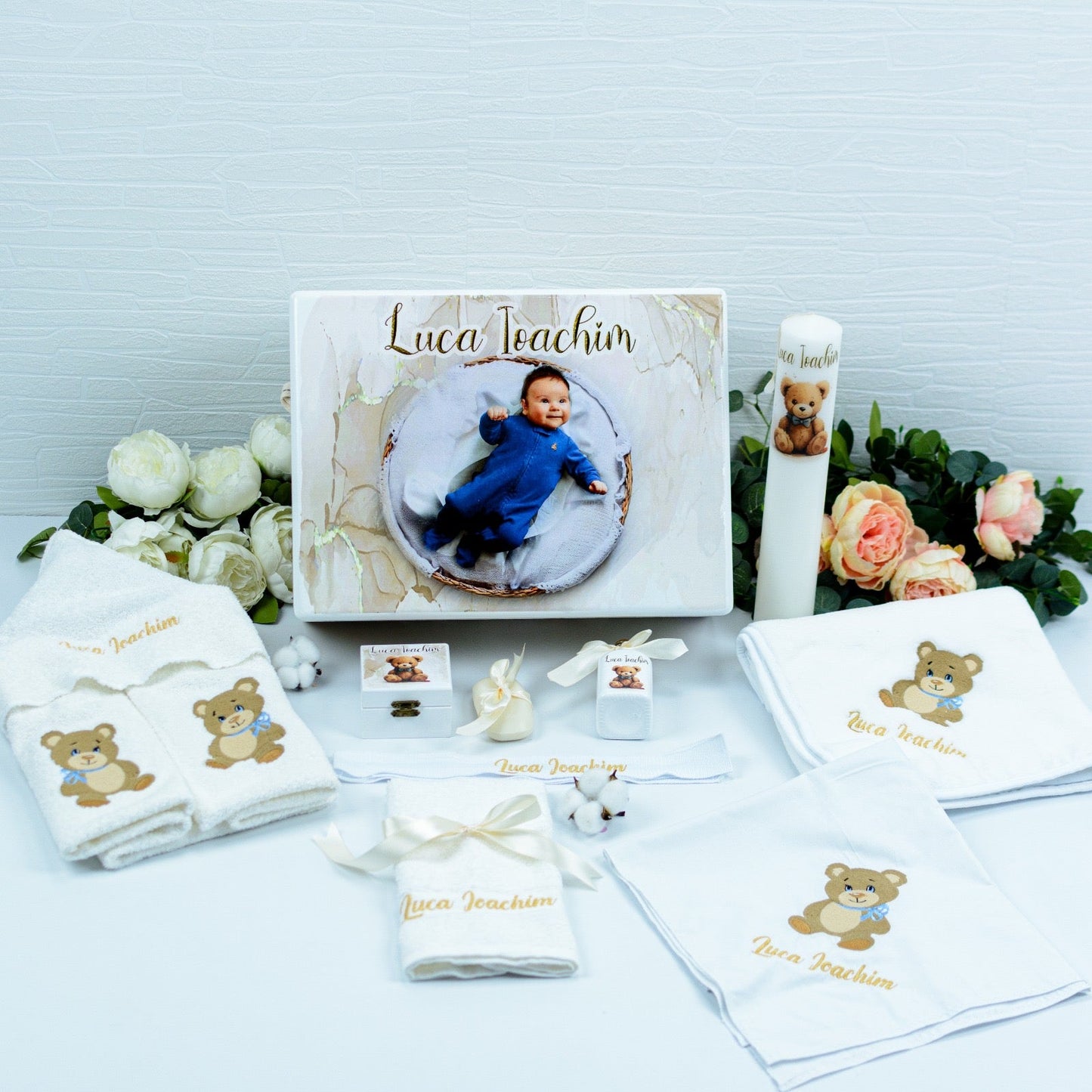 Set trusou botez Ursulet 3 RoHandWork
