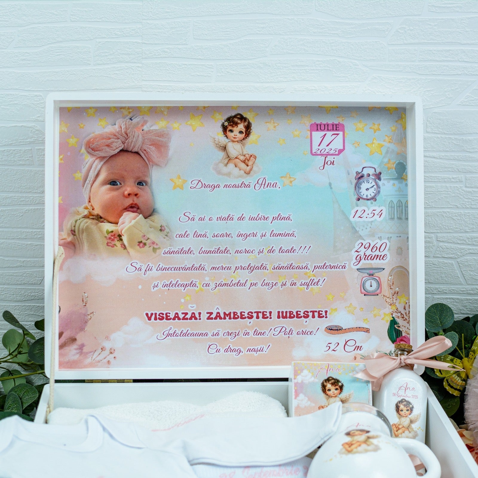 Set trusou botez Angel RoHandWork