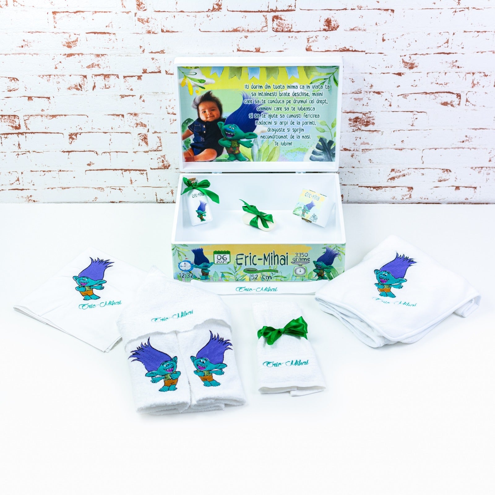 Set trusou botez Trolls RoHandWork