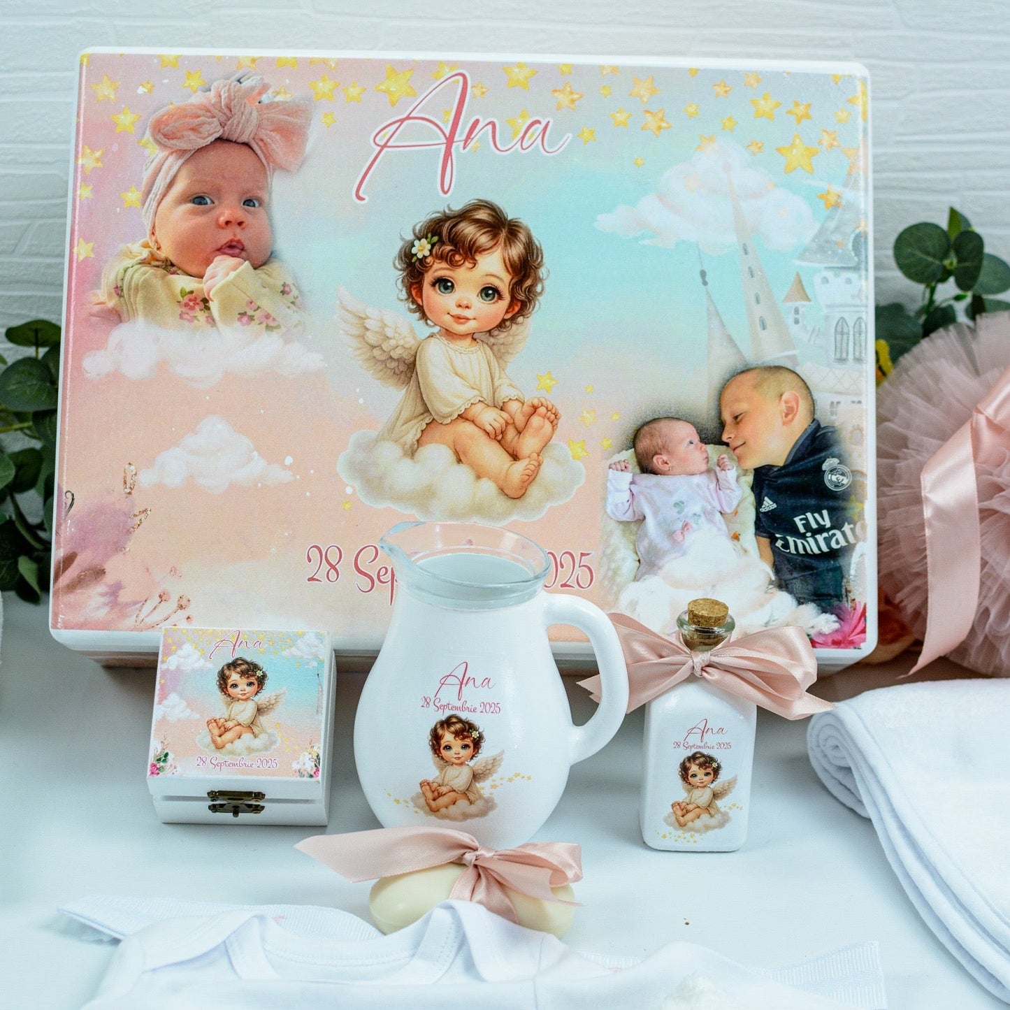 Set trusou botez Angel RoHandWork