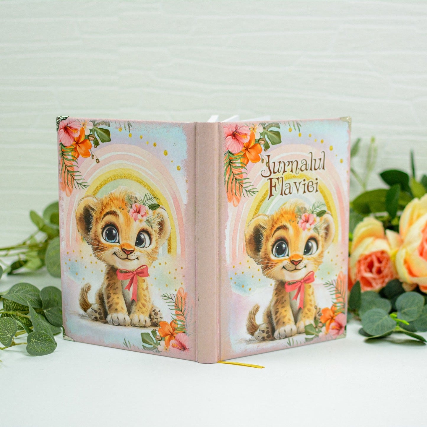 Agenda/Jurnal Personalizat Handmade Leut – Design Special RoHandWork