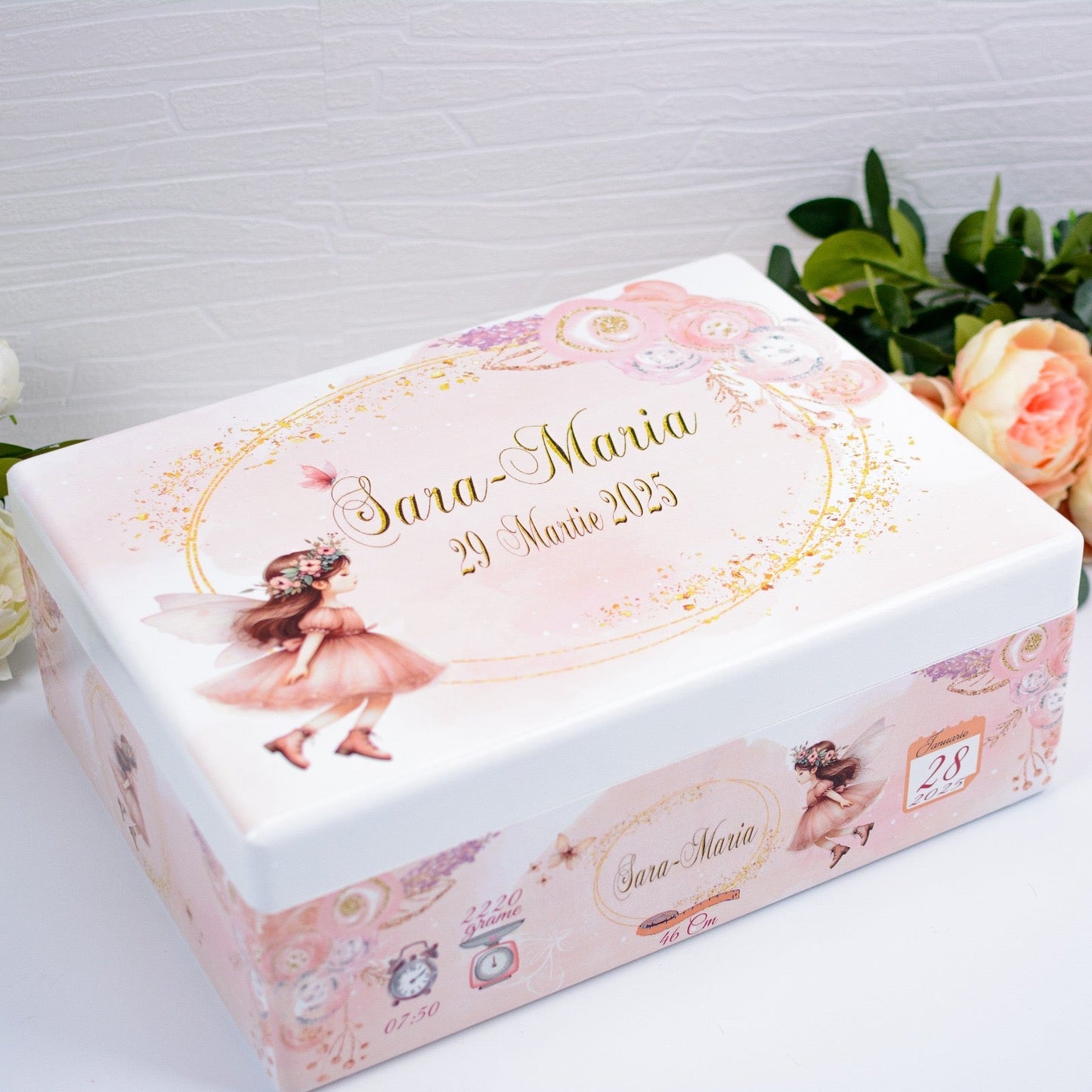 Set trusou botez Zana Delicata RoHandWork