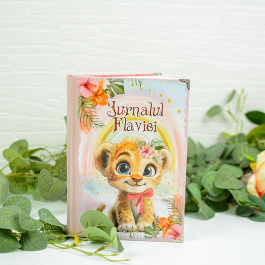 Agenda/Jurnal  Personalizat Handmade Leut  – Design Special RoHandWork