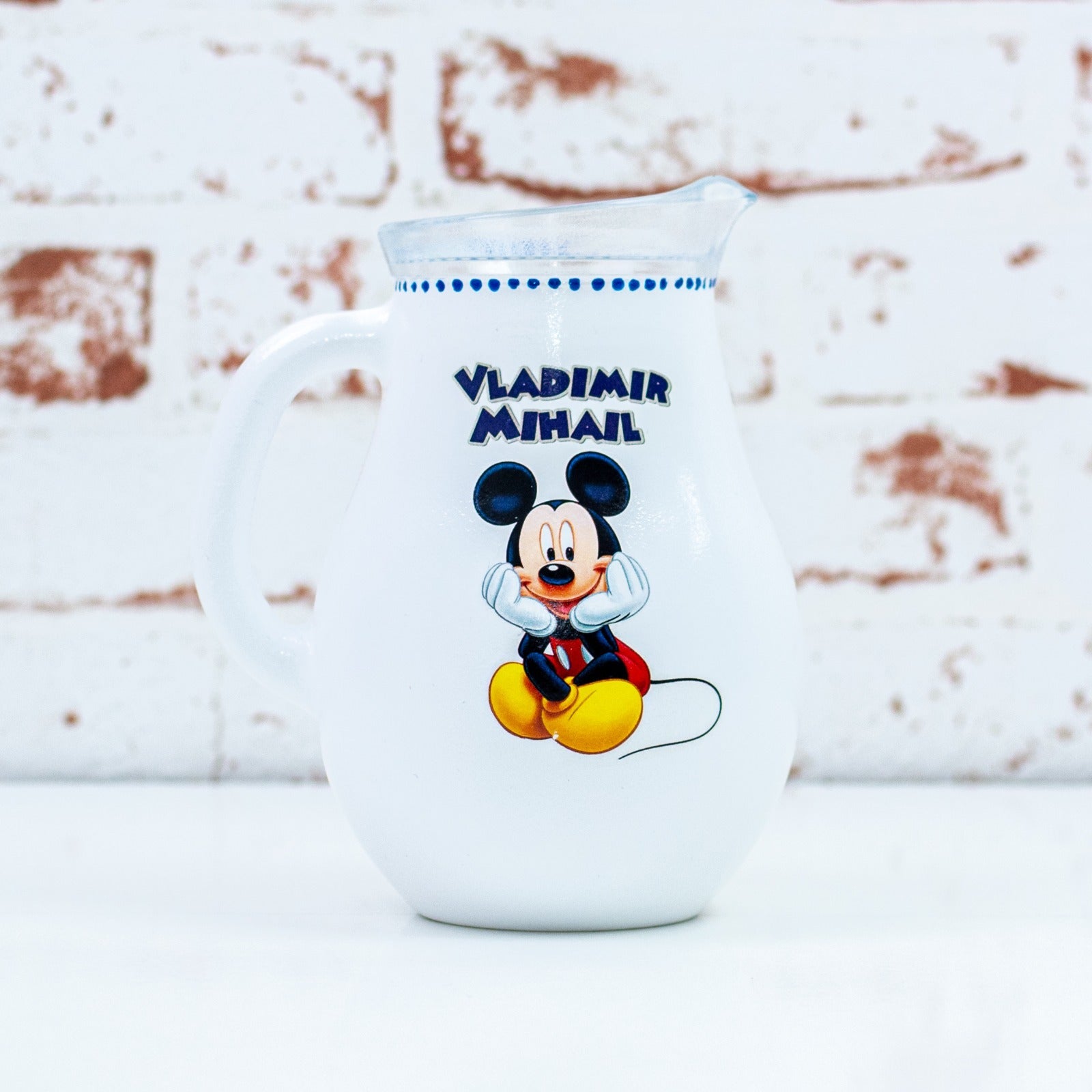 Carafa botez - Canta de botez Mickey Mouse RoHandWork