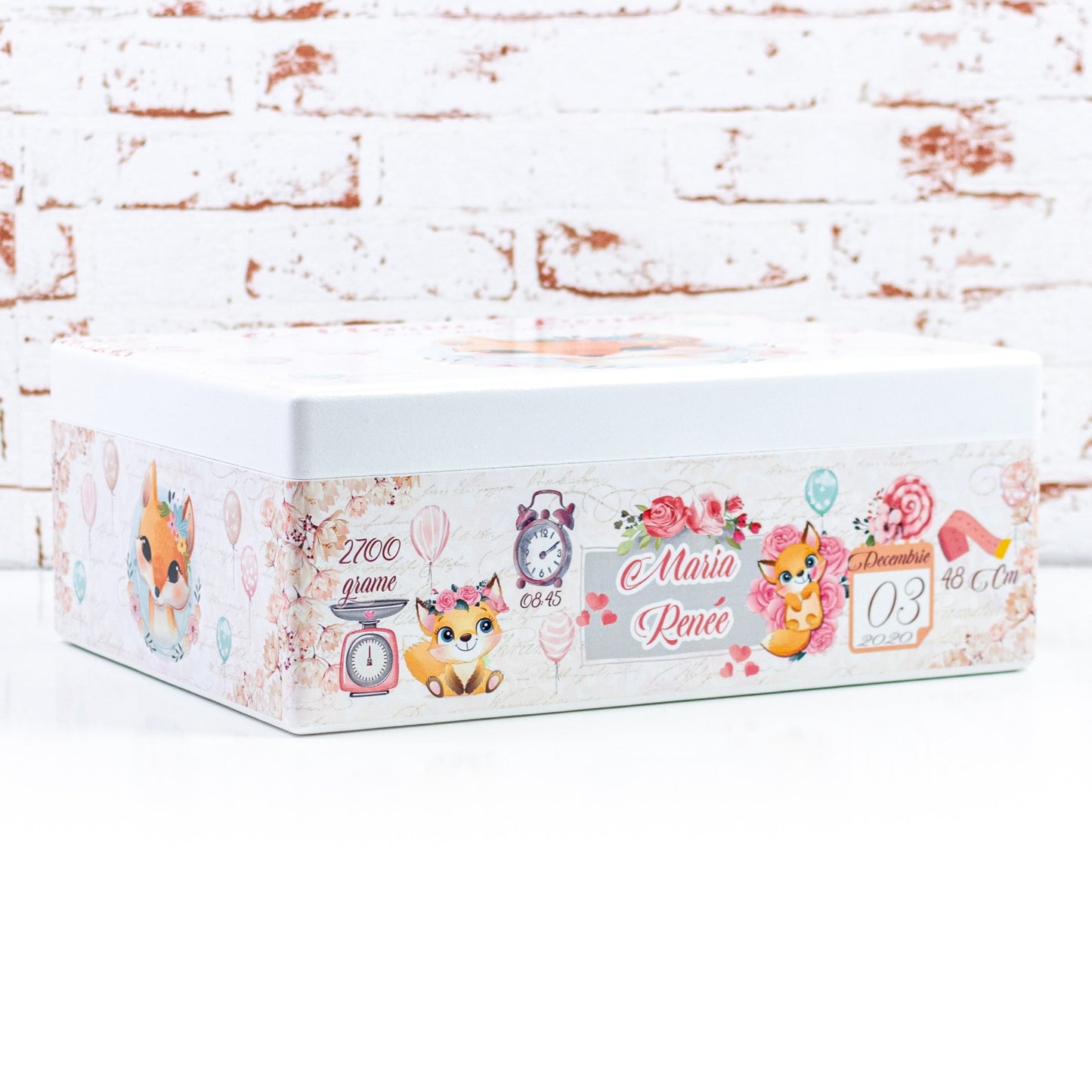 Set trusou botez Vulpita Foxy RoHandWork