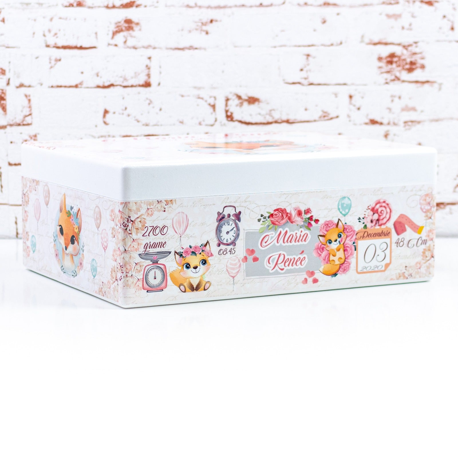 Set trusou botez Vulpita Foxy RoHandWork