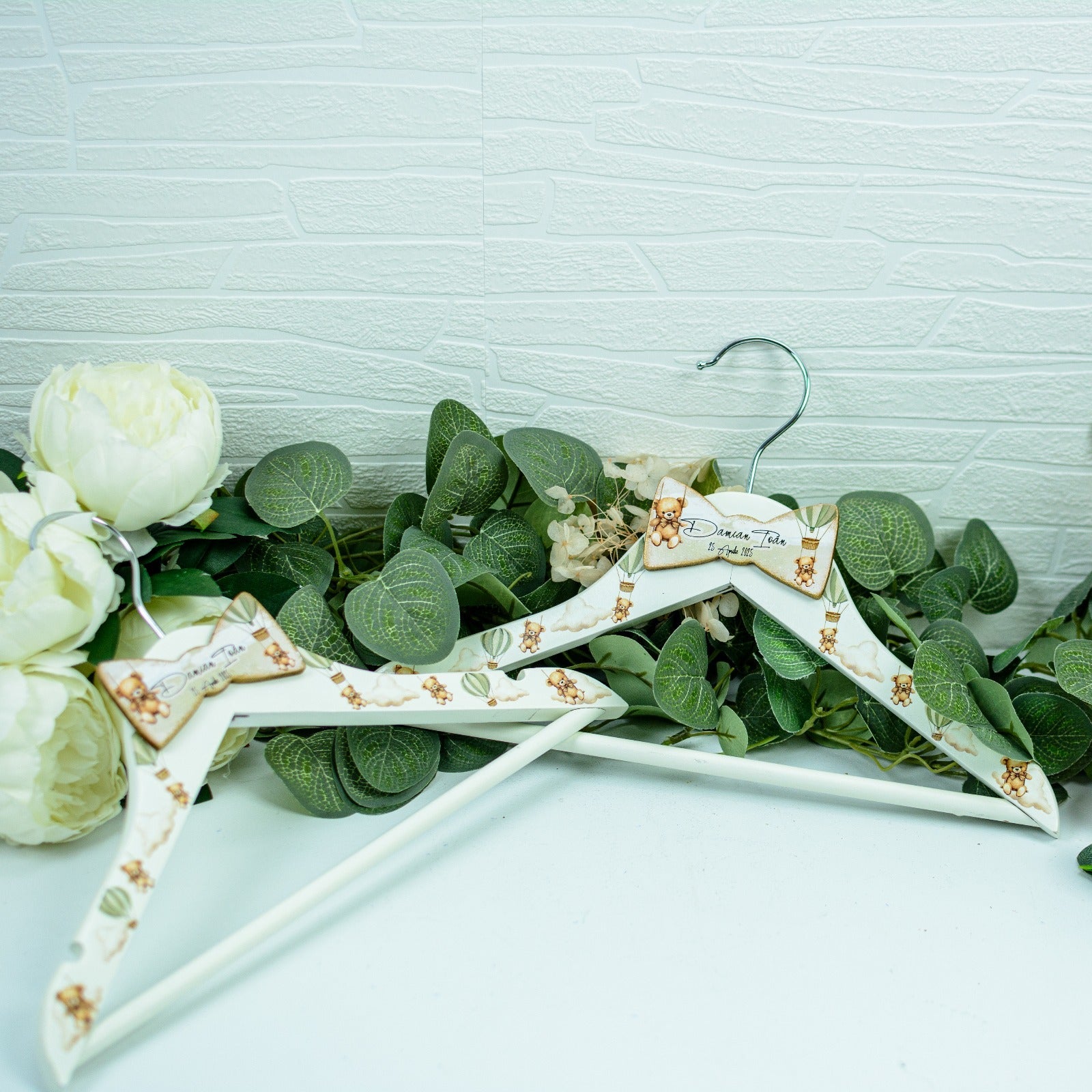 Umeras copil botez personalizat Ursulet RoHandWork