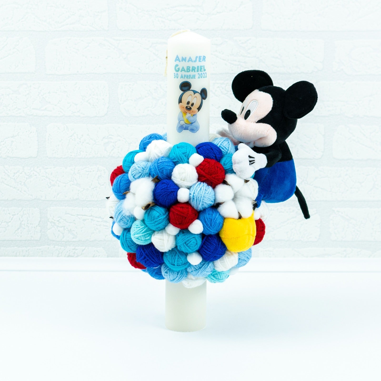 Set trusou botez Baby Mickey RoHandWork