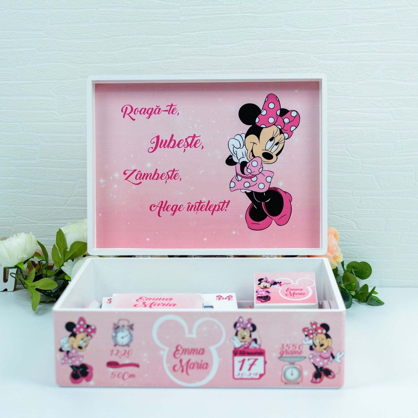 Cutie de amintiri Minnie ( doar cutia)