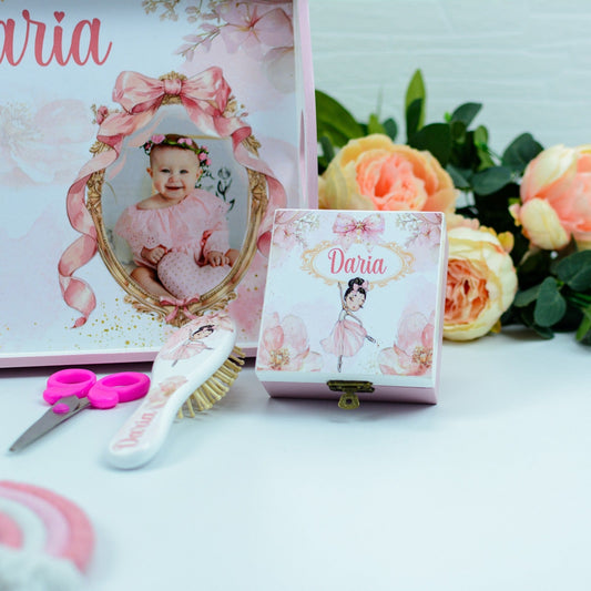 Set de taiat motul cu Balerina -set tava pentru taiere mot RoHandWork