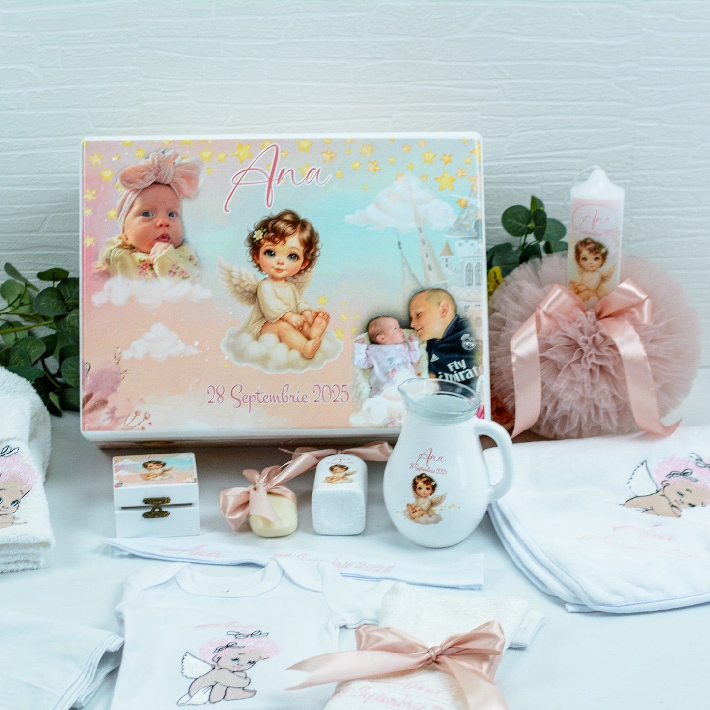 Set trusou botez Angel RoHandWork