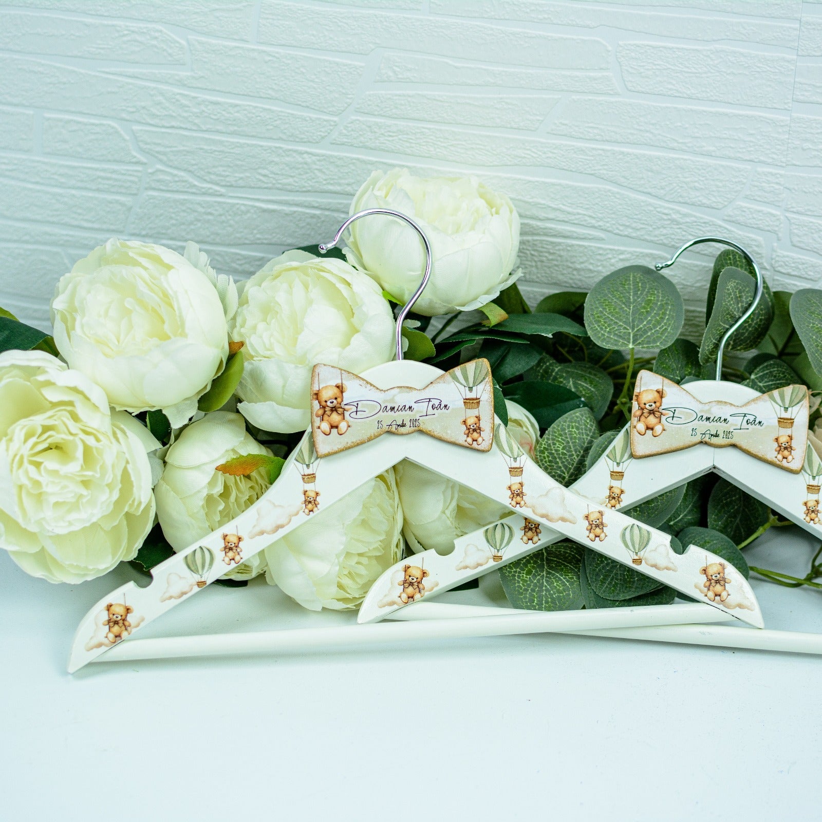 Umeras copil botez personalizat Ursulet RoHandWork