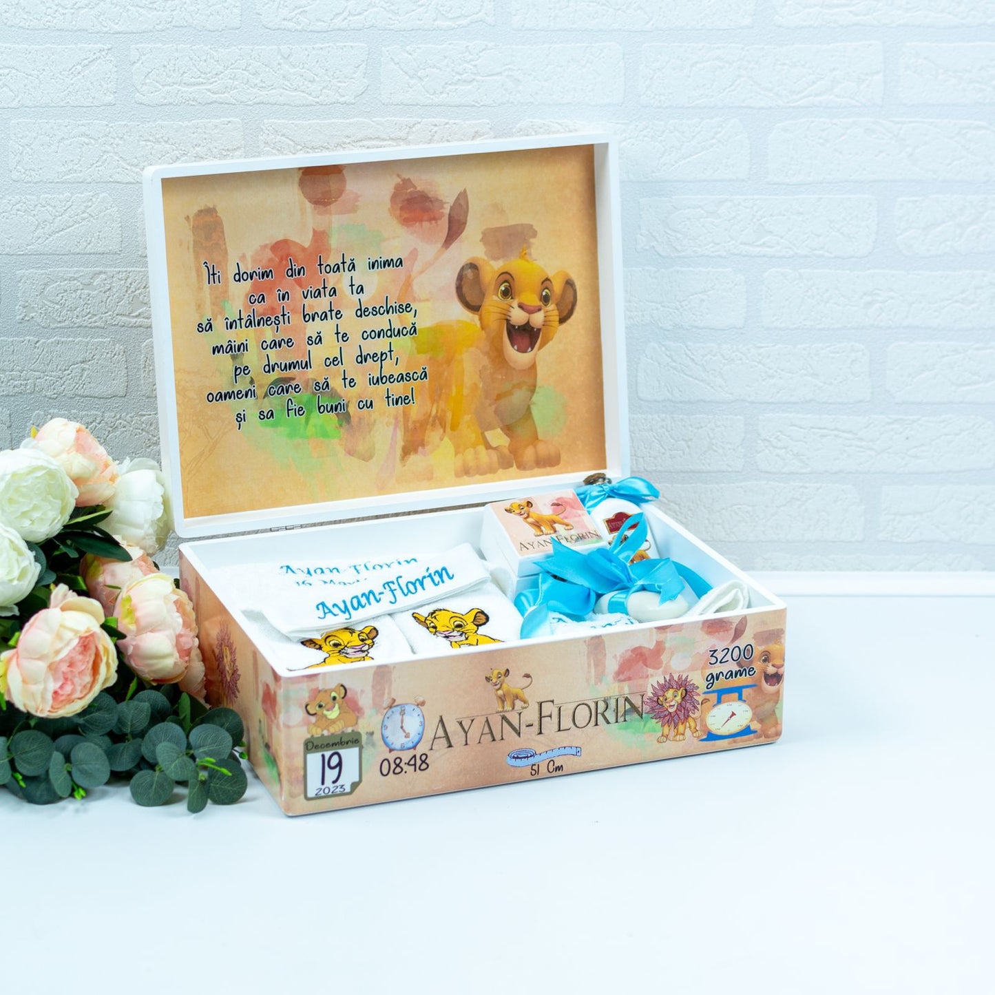 Set trusou botez Simba Lion King - RoHandWork