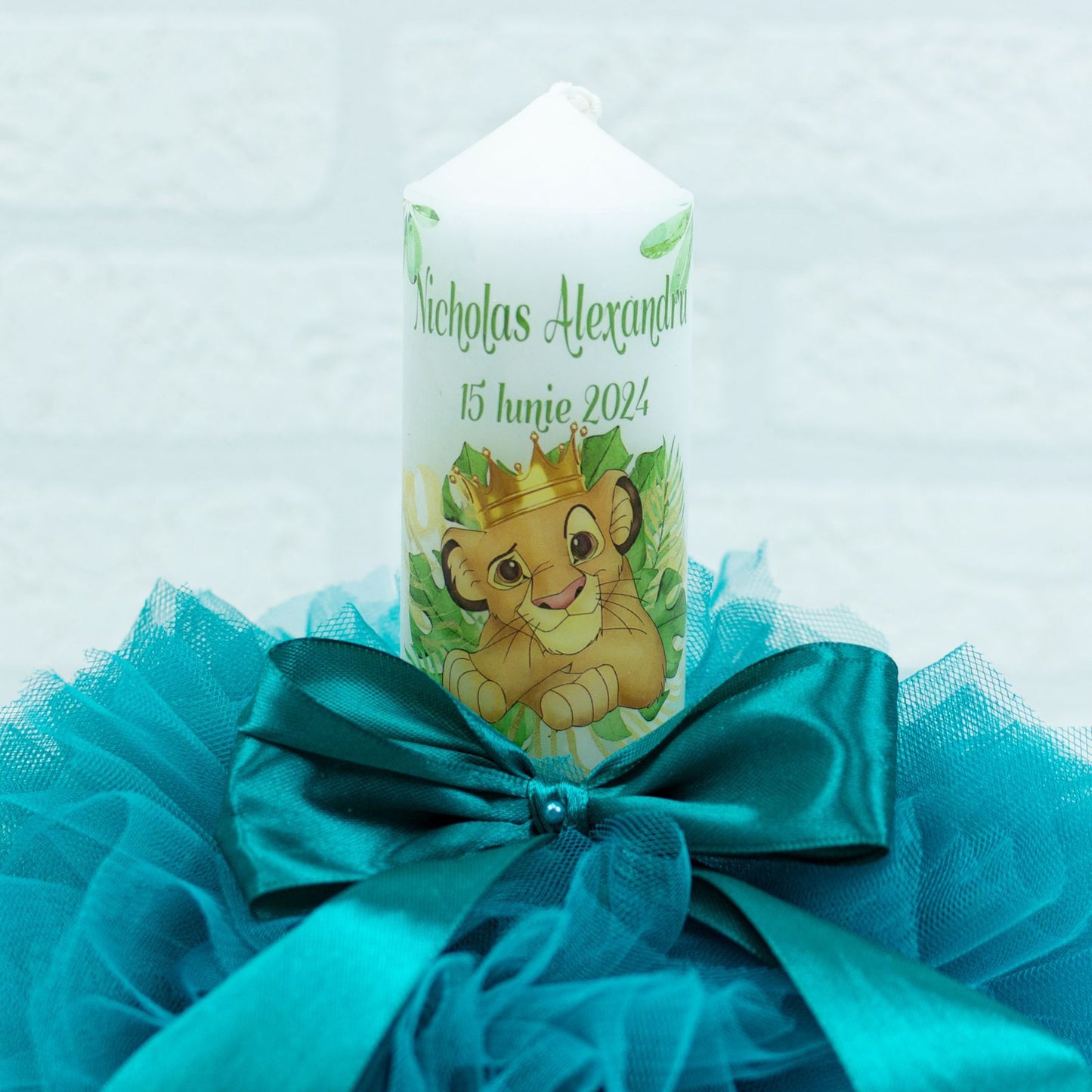 Set trusou Simba Verde Menta Lion king - RoHandWork