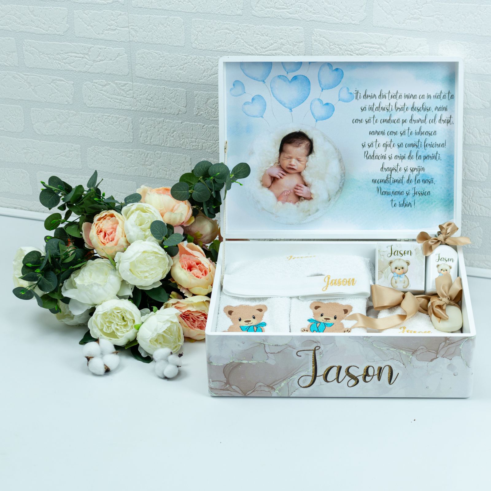 Set trusou Ursulet Teddy Bear - RoHandWork