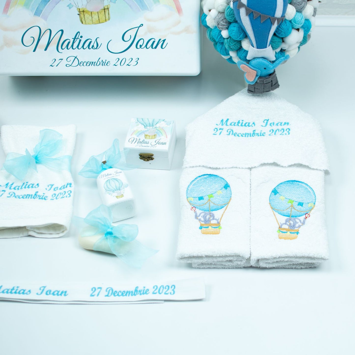 Set trusou Elefantel in Balon - RoHandWork