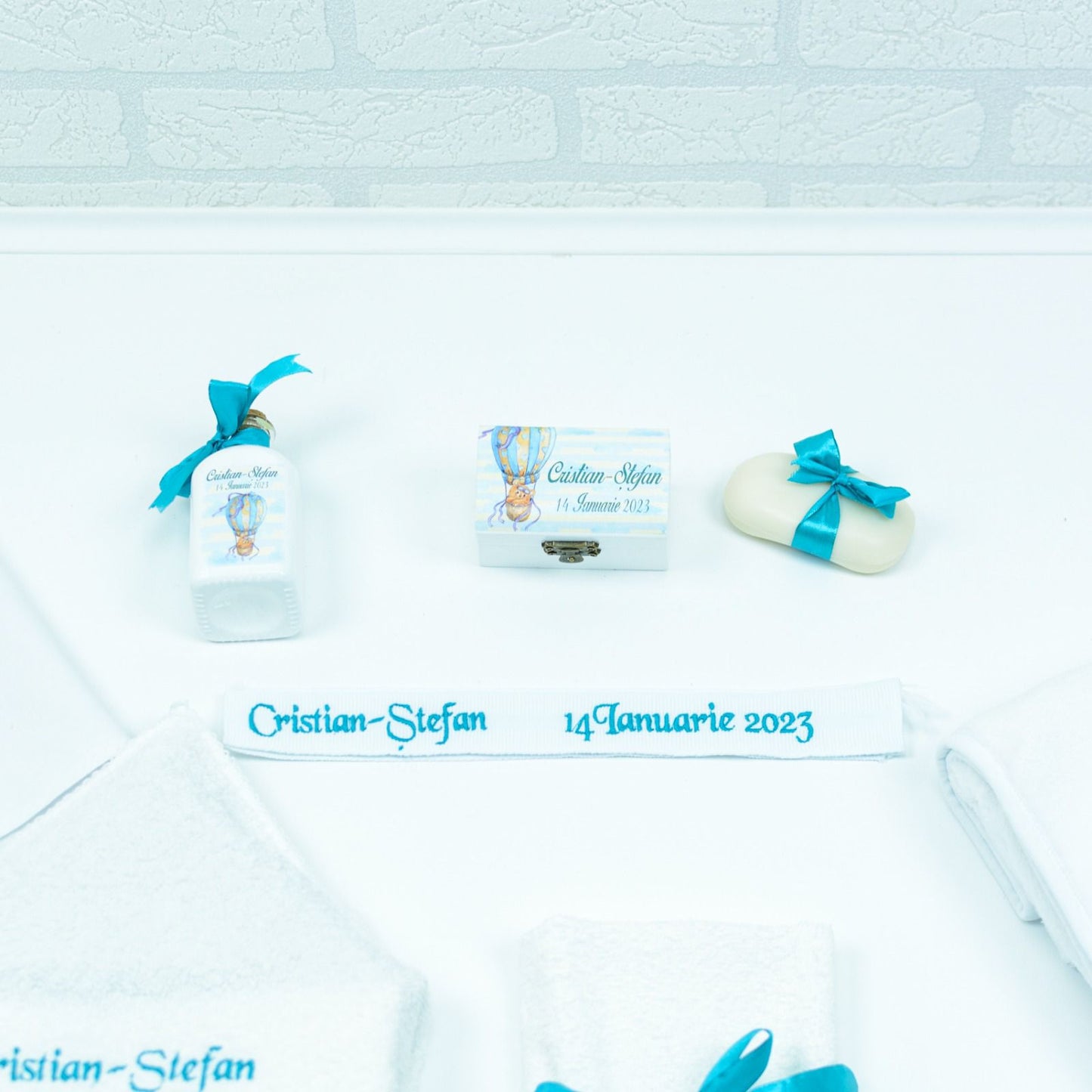 Set trusou botez Ursulet aviator - RoHandWork