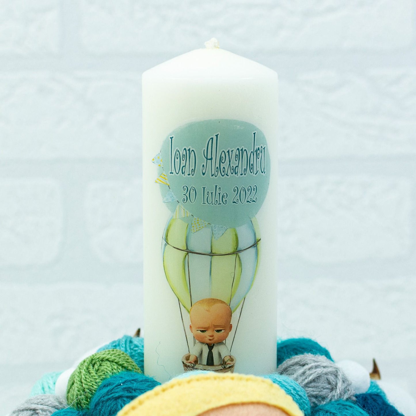 Set trusou botez Bebe Boss Norisor - RoHandWork