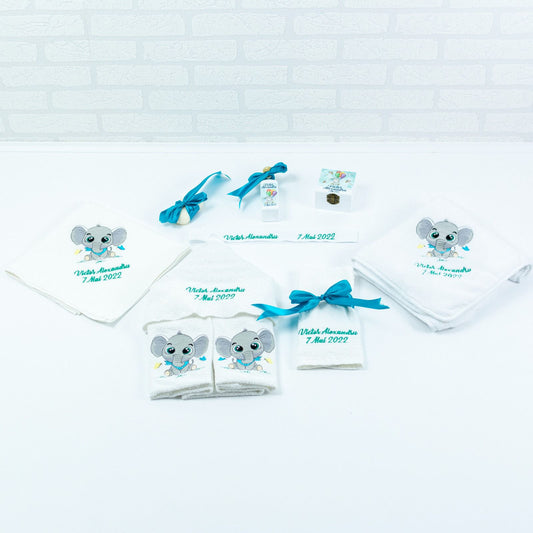 Set trusou botez Elefantel Simpatic - RoHandWork