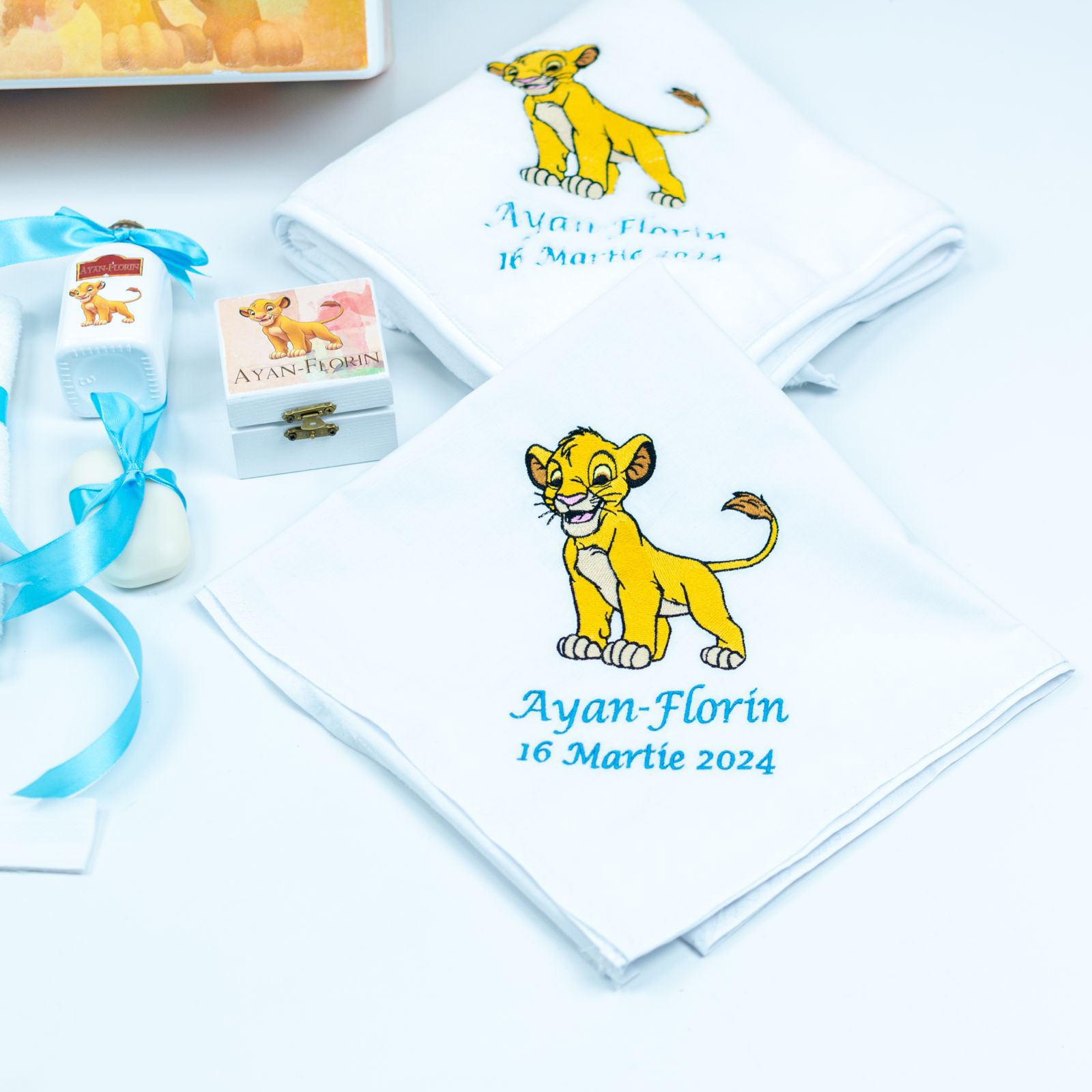 Set trusou botez Simba Lion King - RoHandWork