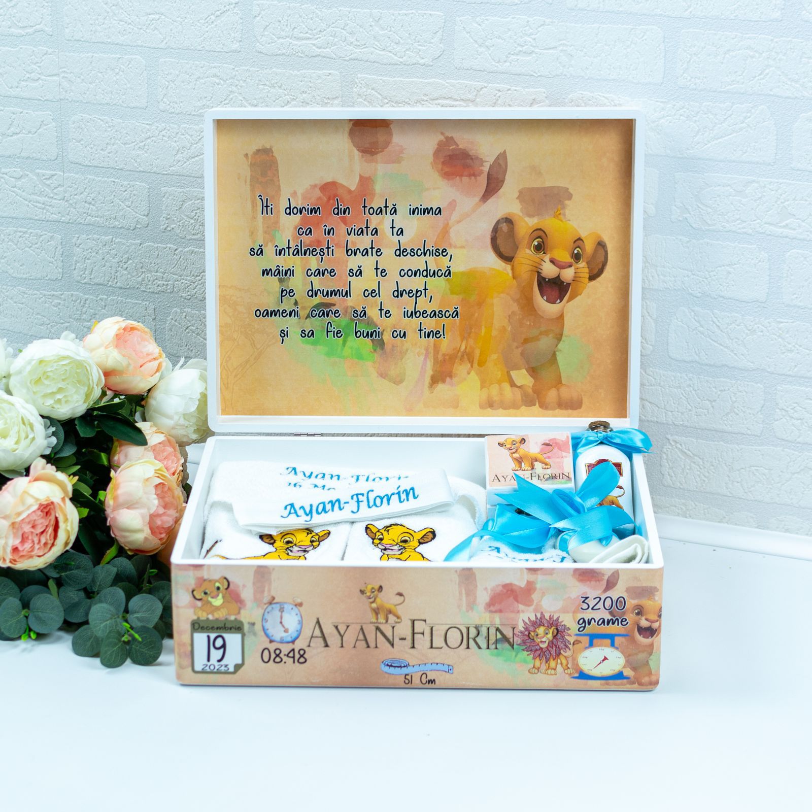 Set trusou botez Simba Lion King - RoHandWork