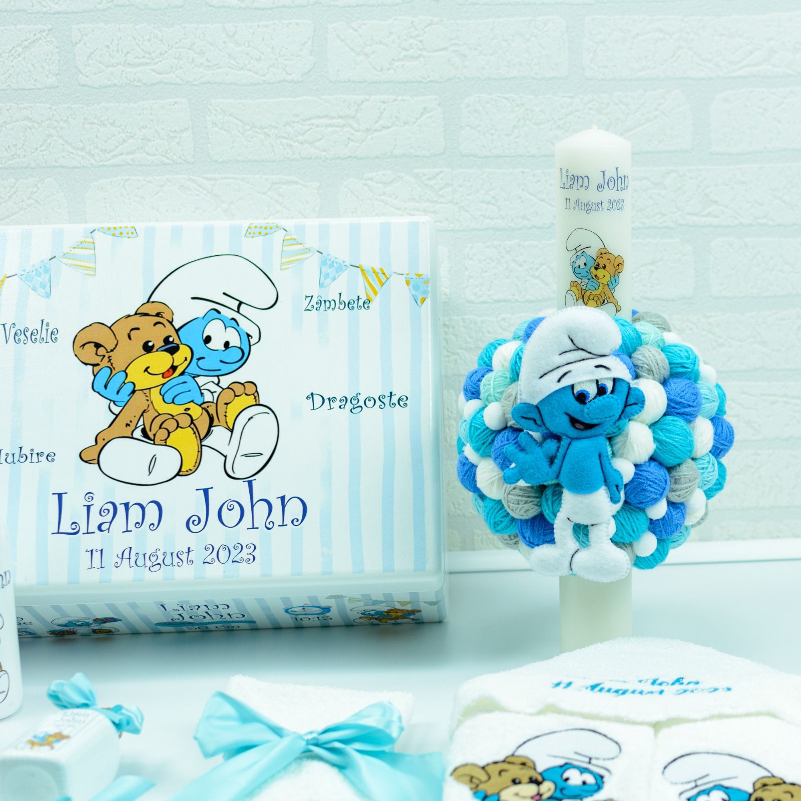 Set trusou Bebe Strumf - RoHandWork