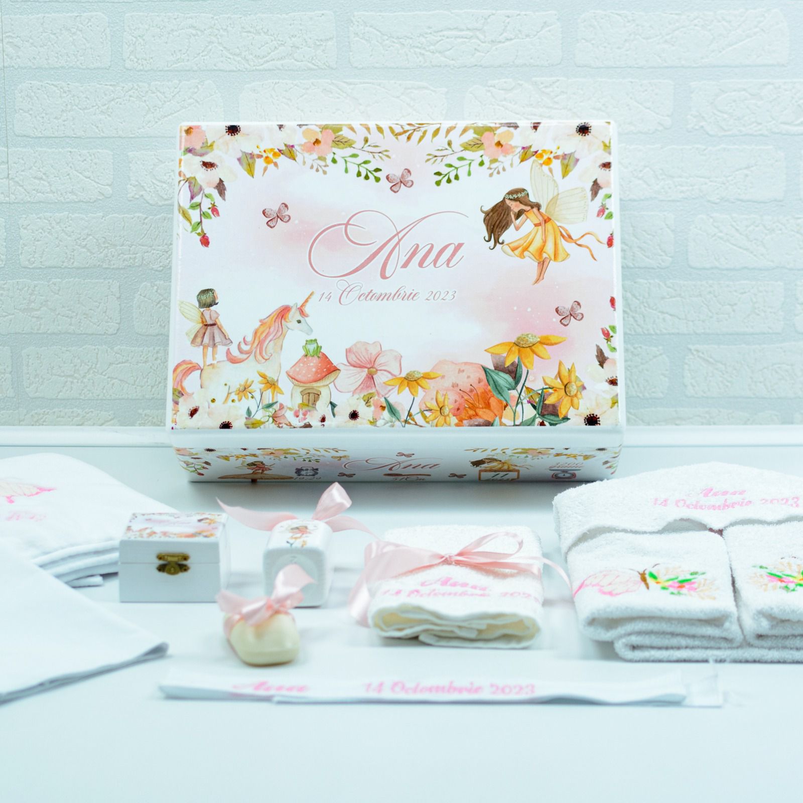 Set trusou botez Zane de gradina - RoHandWork