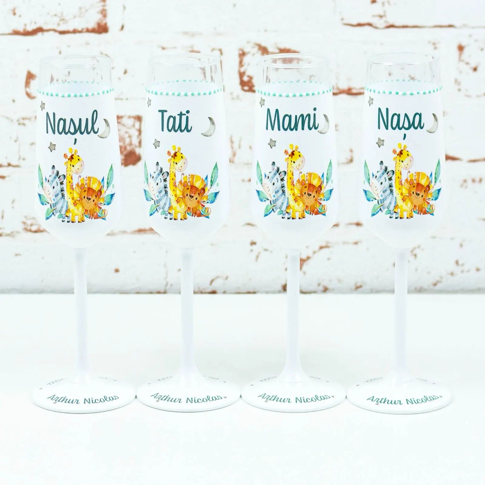 Pahare Botez Cute Jungle RoHandWork