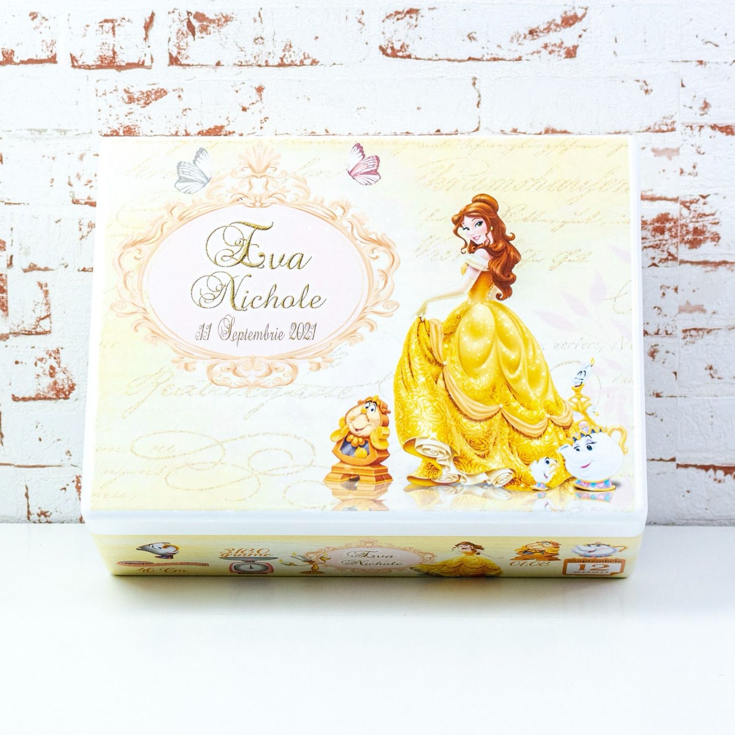 Cutie de amintiri Belle (Frumoasa si Bestia) RoHandWork