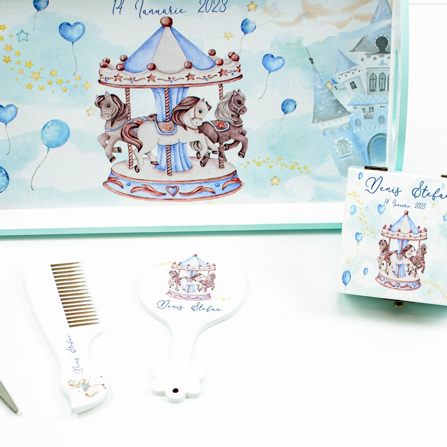 Set mot Carusel caluti- set tava pentru taiere mot - RoHandWork