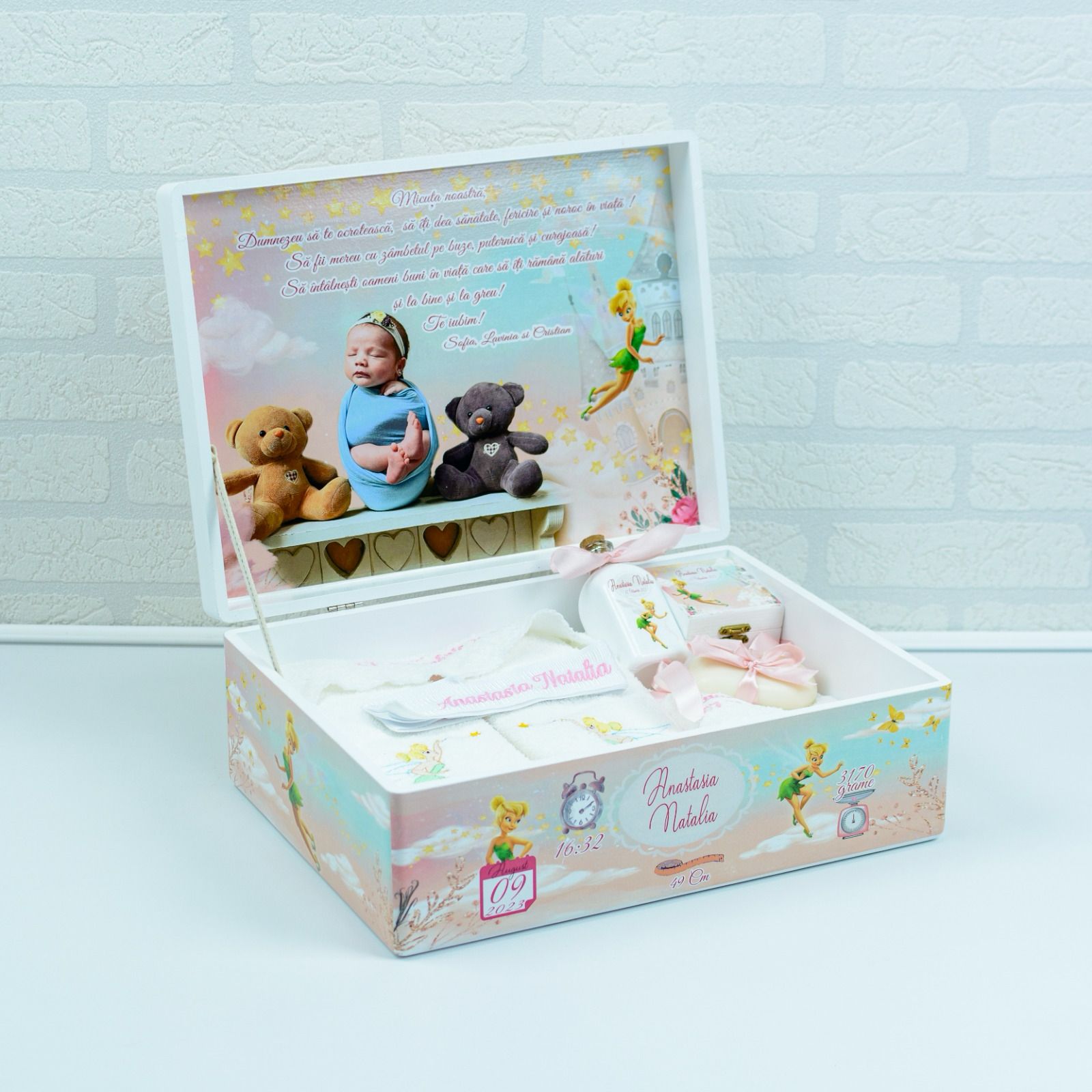 Set trusou botez Clopotica - RoHandWork