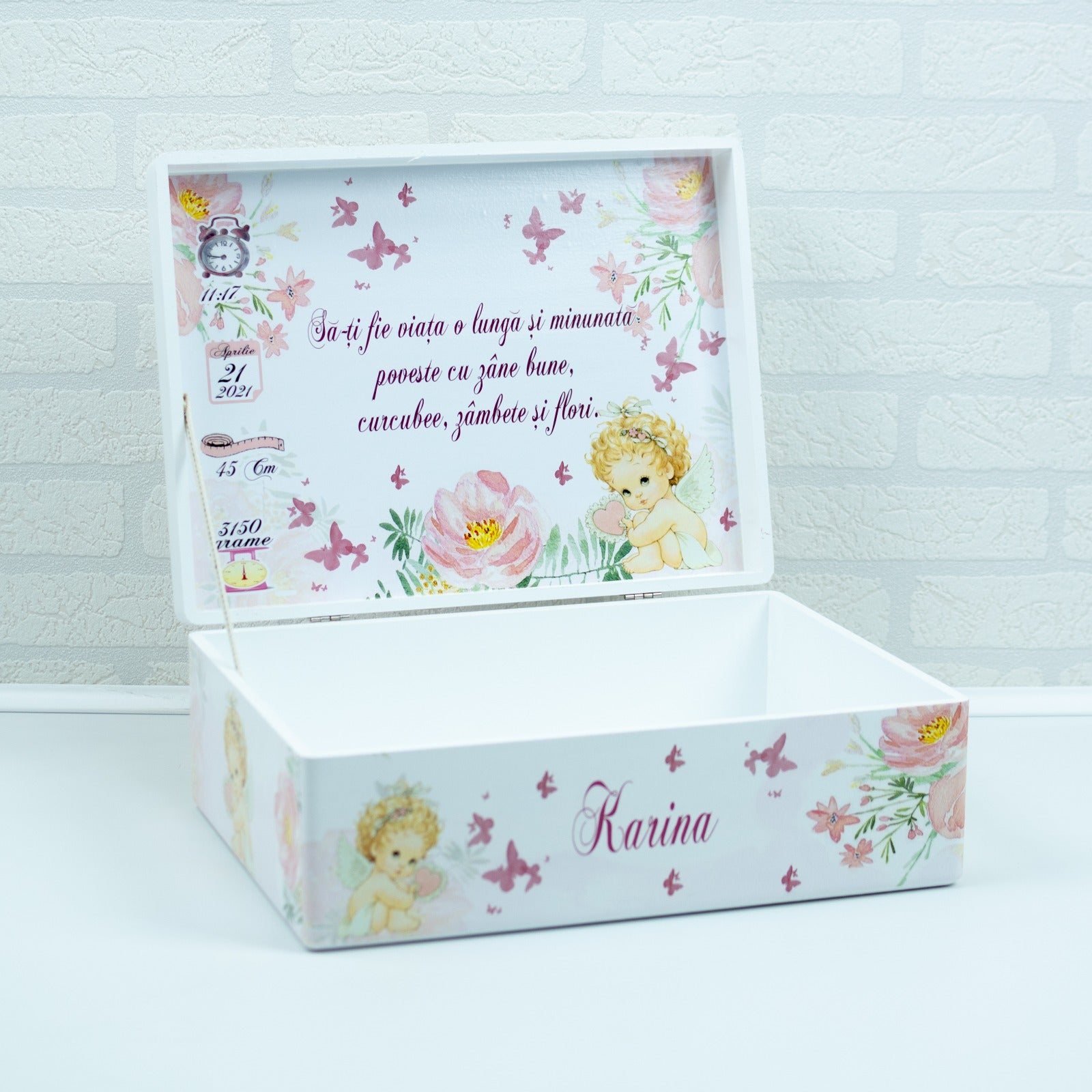 Cutie de amintiri Ingeras RoHandWork