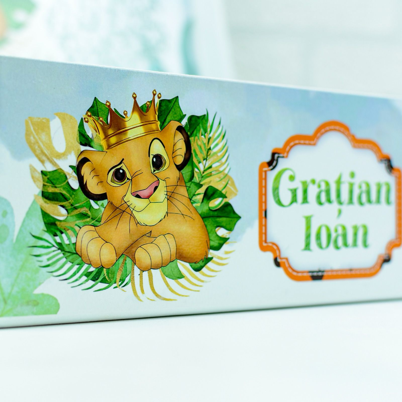 Set trusou botez Simba Lion King - RoHandWork