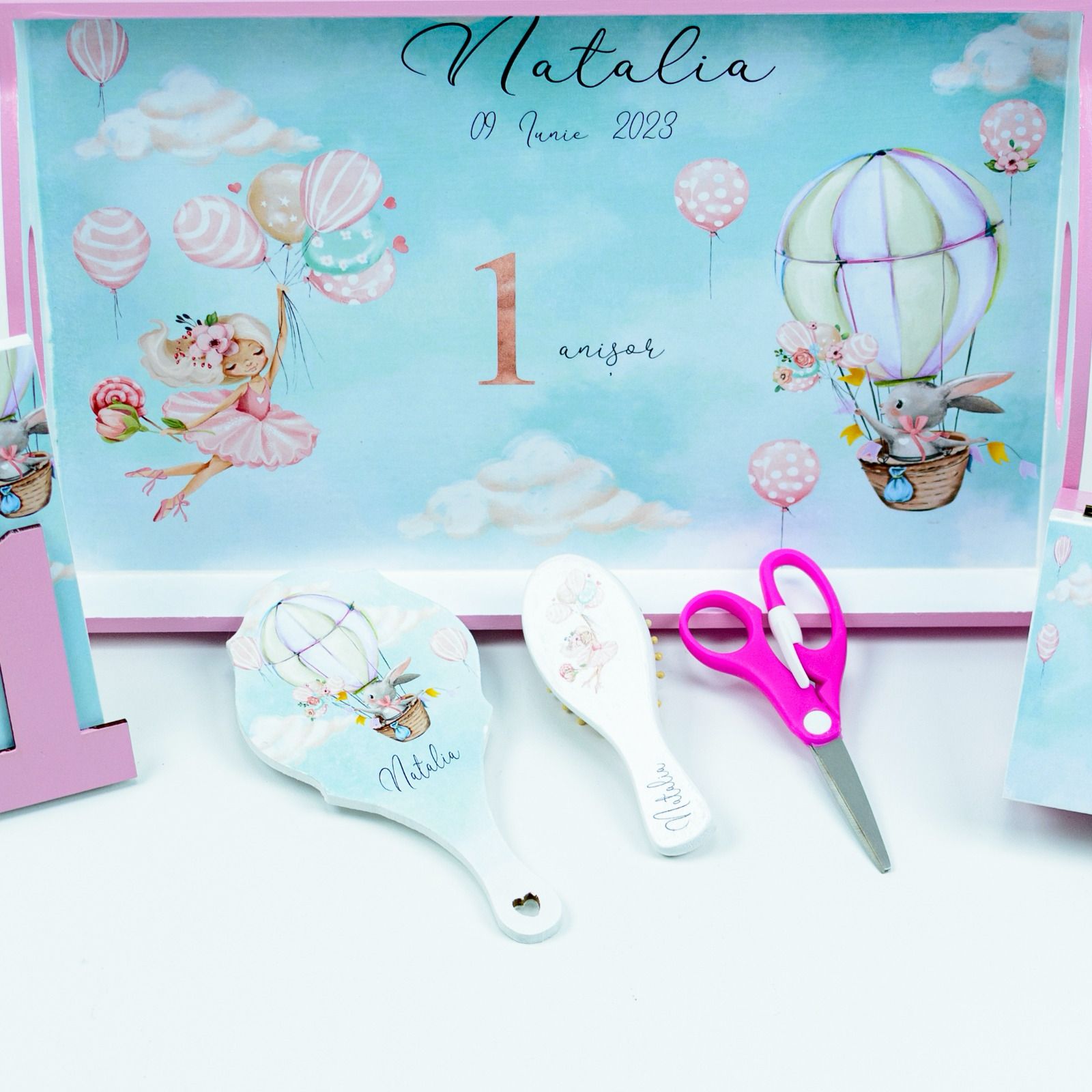 Set mot Balerina in zbor- set tava pentru taiere mot - RoHandWork