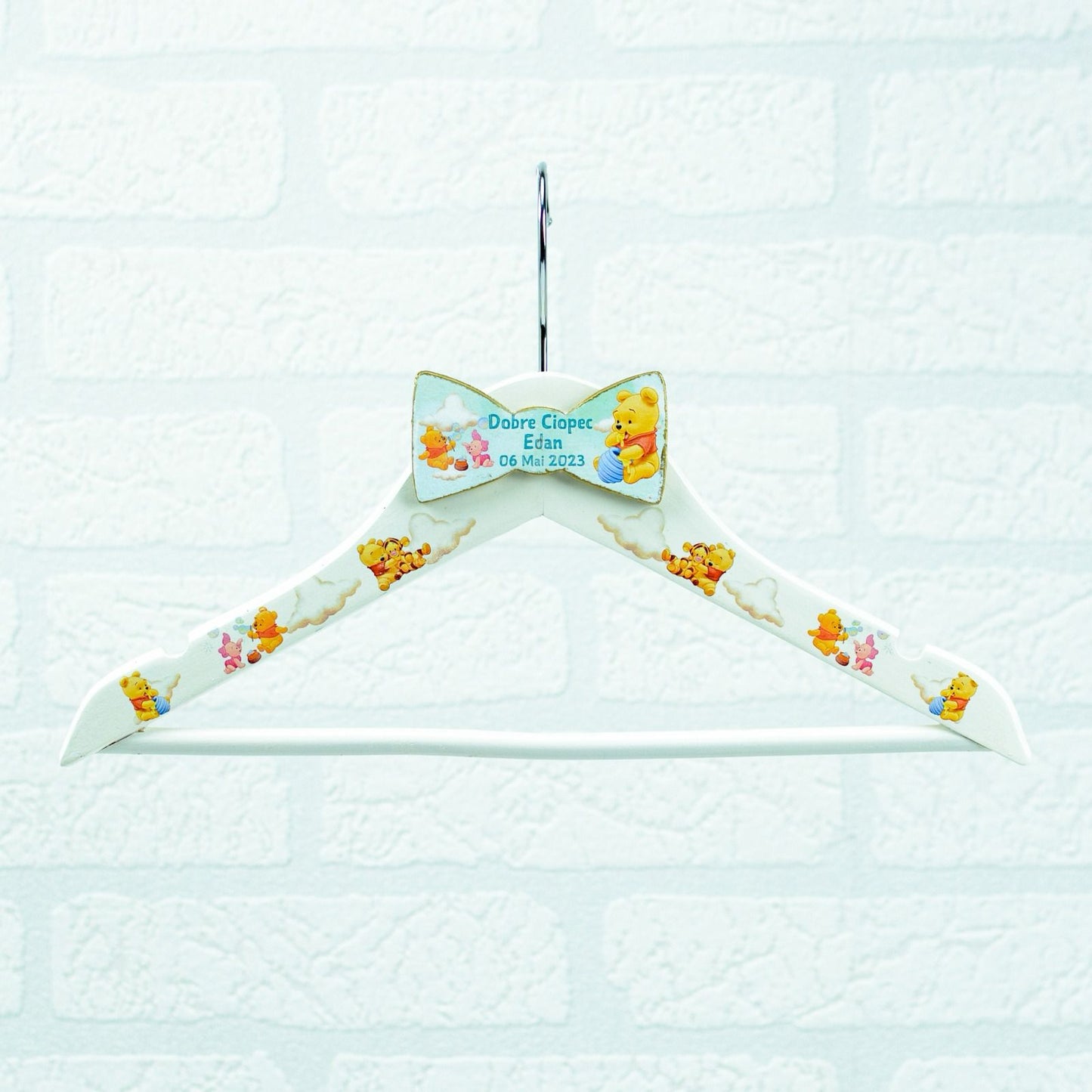 Umeras copil botez personalizat Baby Winnie - RoHandWork