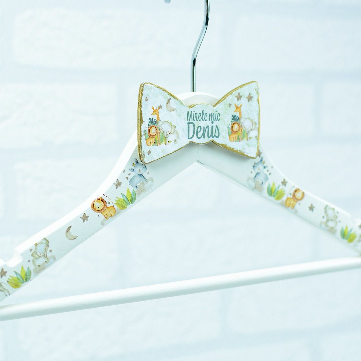 Umeras copil botez personalizat Safari - RoHandWork