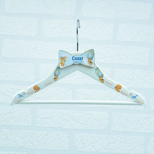 Umeras copil botez personalizat Ursulet - RoHandWork