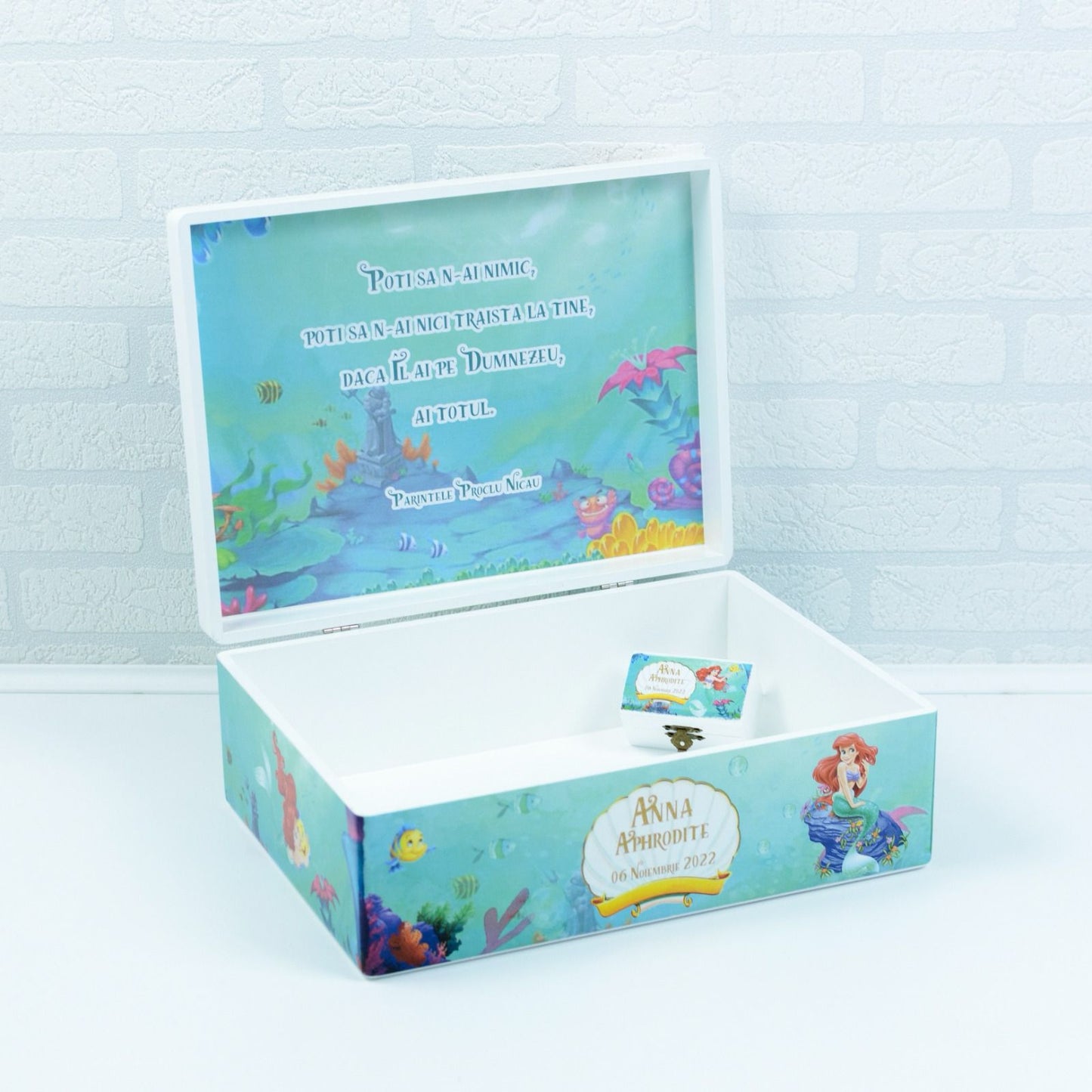 Cutie de amintiri Mica Sirena RoHandWork