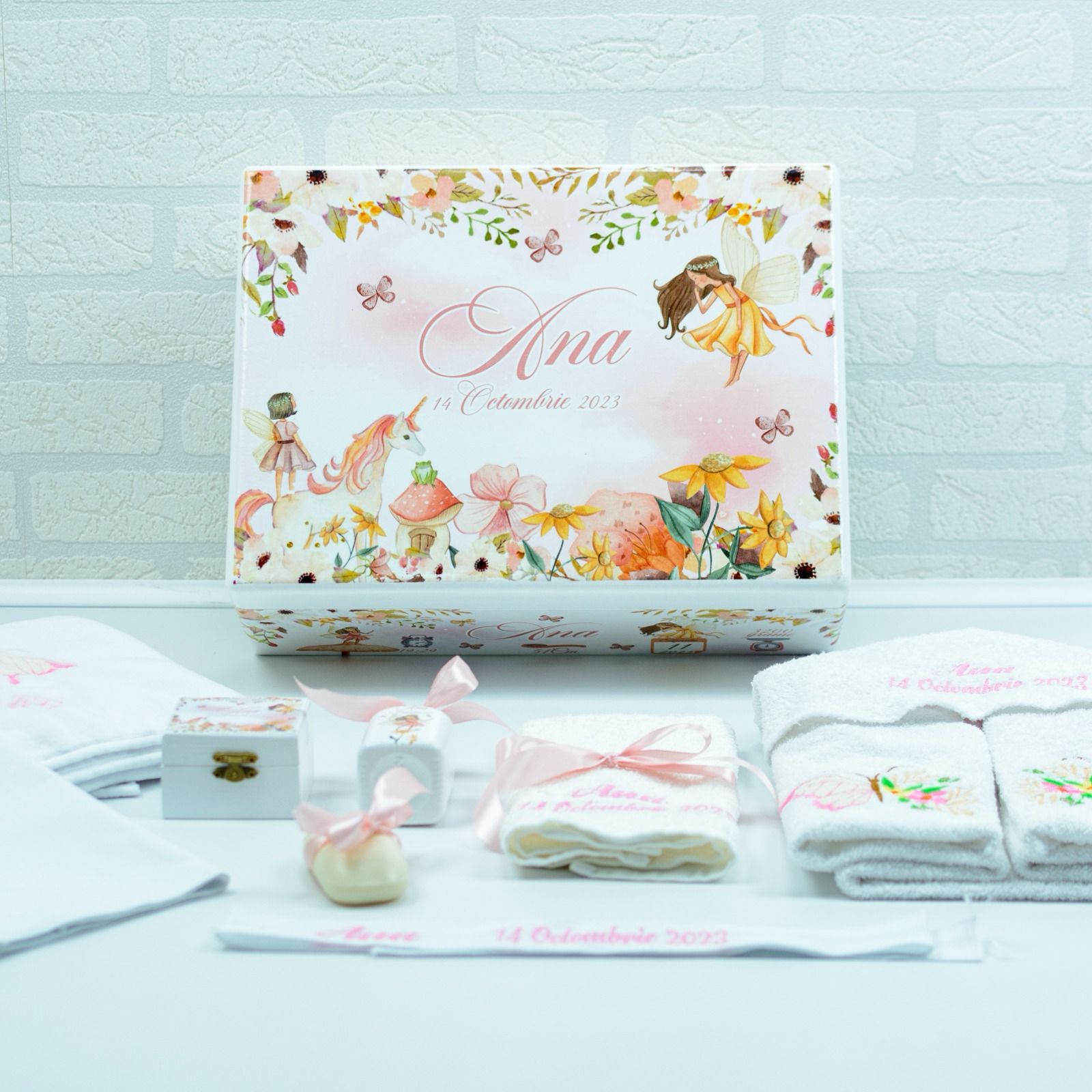 Set trusou botez Zane Gradina - RoHandWork