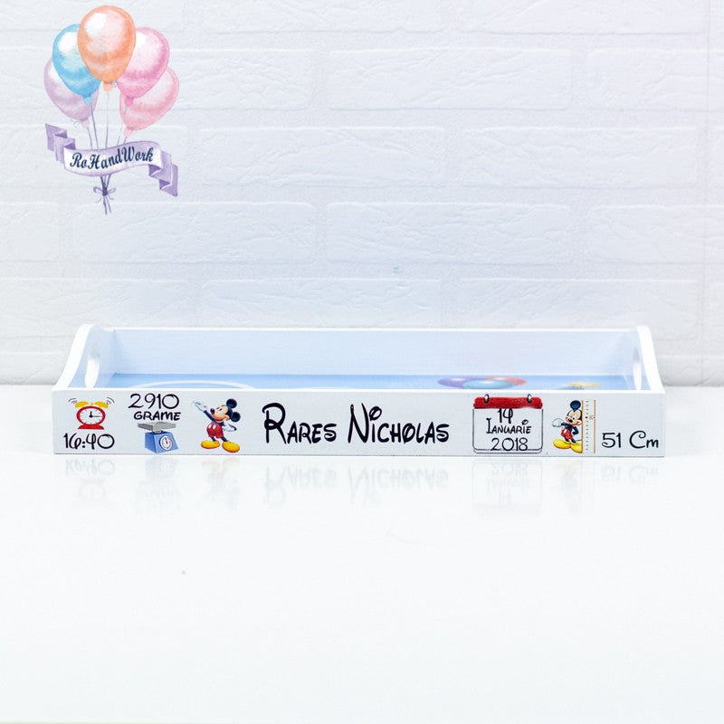 Set de mot Mickey Mouse cu Baloane RoHandWork