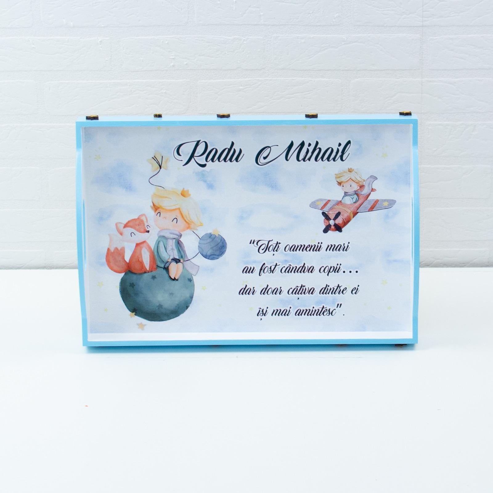 Set mot personalizat cu Micul Print - RoHandWork