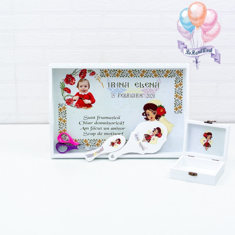 Set mot Traditional fetita-set tava pentru taiere mot - RoHandWork