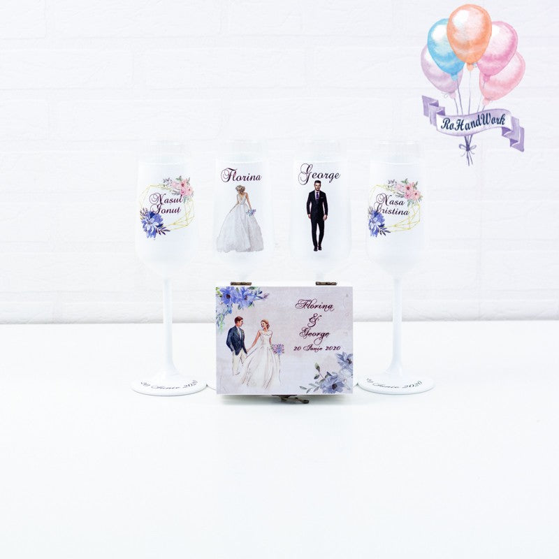 Pahare personalizate miri nunta 1 RoHandWork