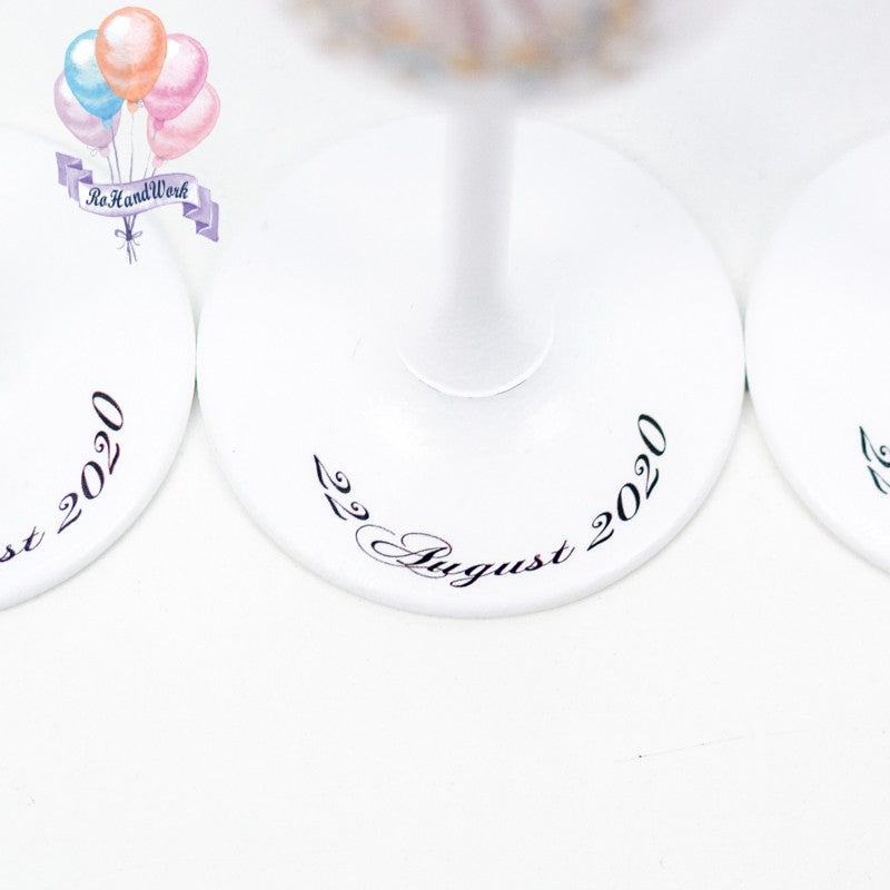 Set pahare Nunta la mare - RoHandWork