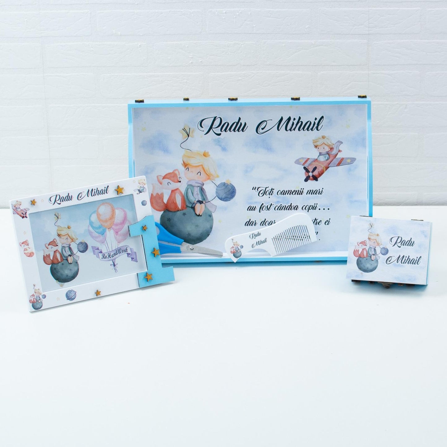 Set mot personalizat Micul Print