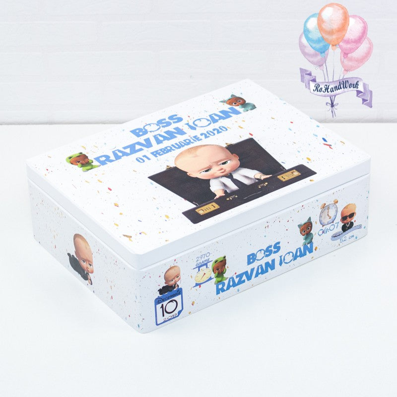 Set trusou Baby Boss servieta - RoHandWork