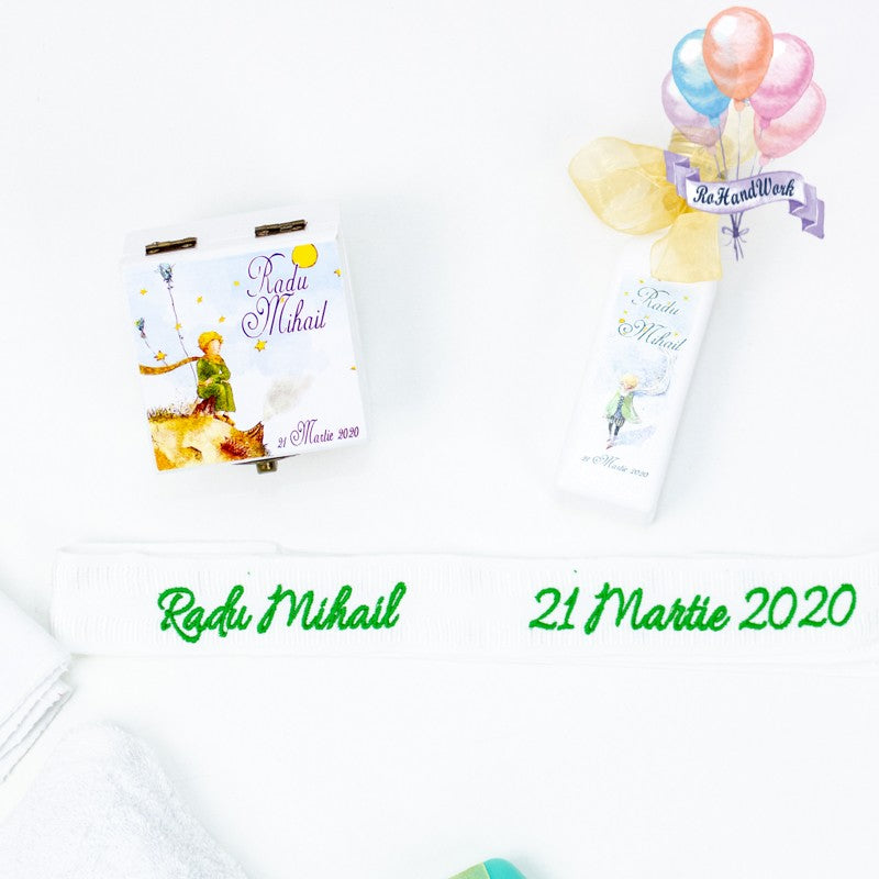 Set trusou botez Micul Print 1 - RoHandWork